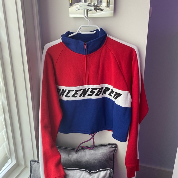 Uncensored Quarter-zip Sweater - Picture 2 of 2